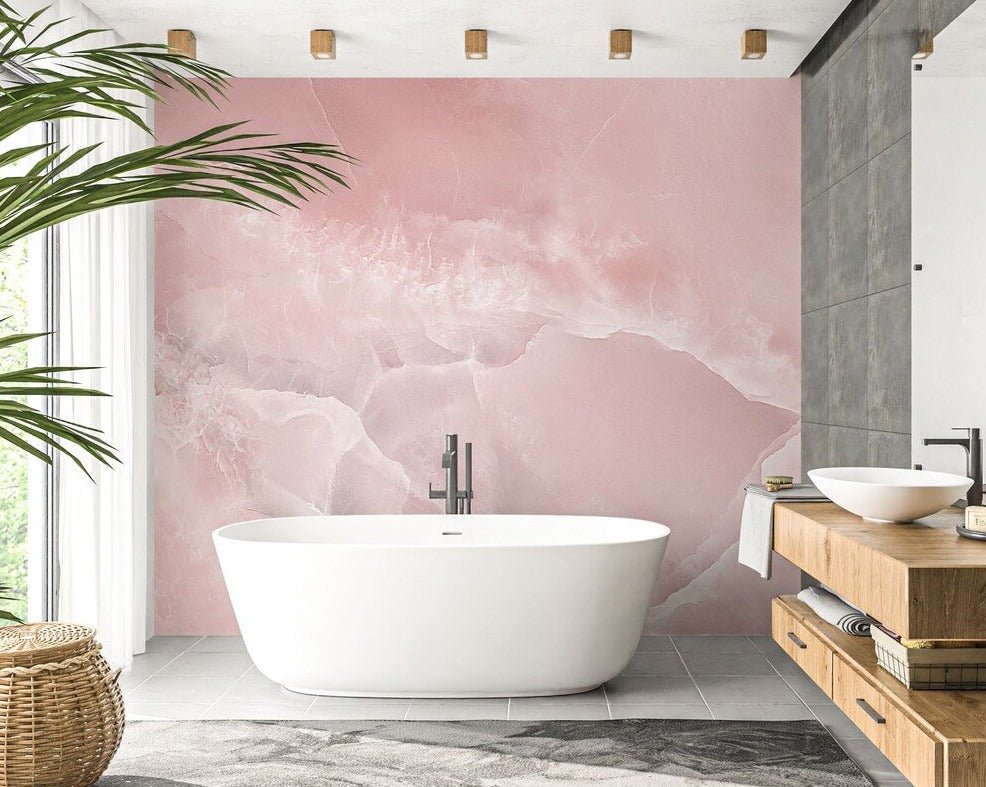 Pink Marble Design Wallpaper