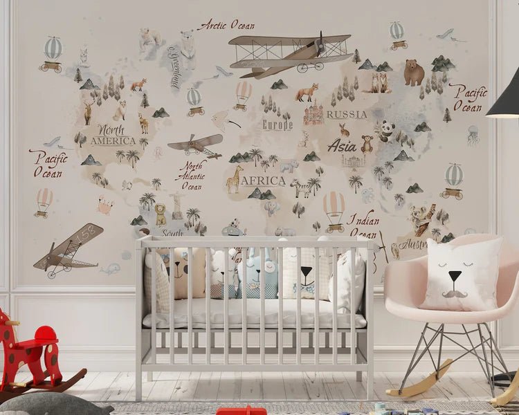 New Nursery Decoration Trend: Removable Wall Decals - ChicoBumBum