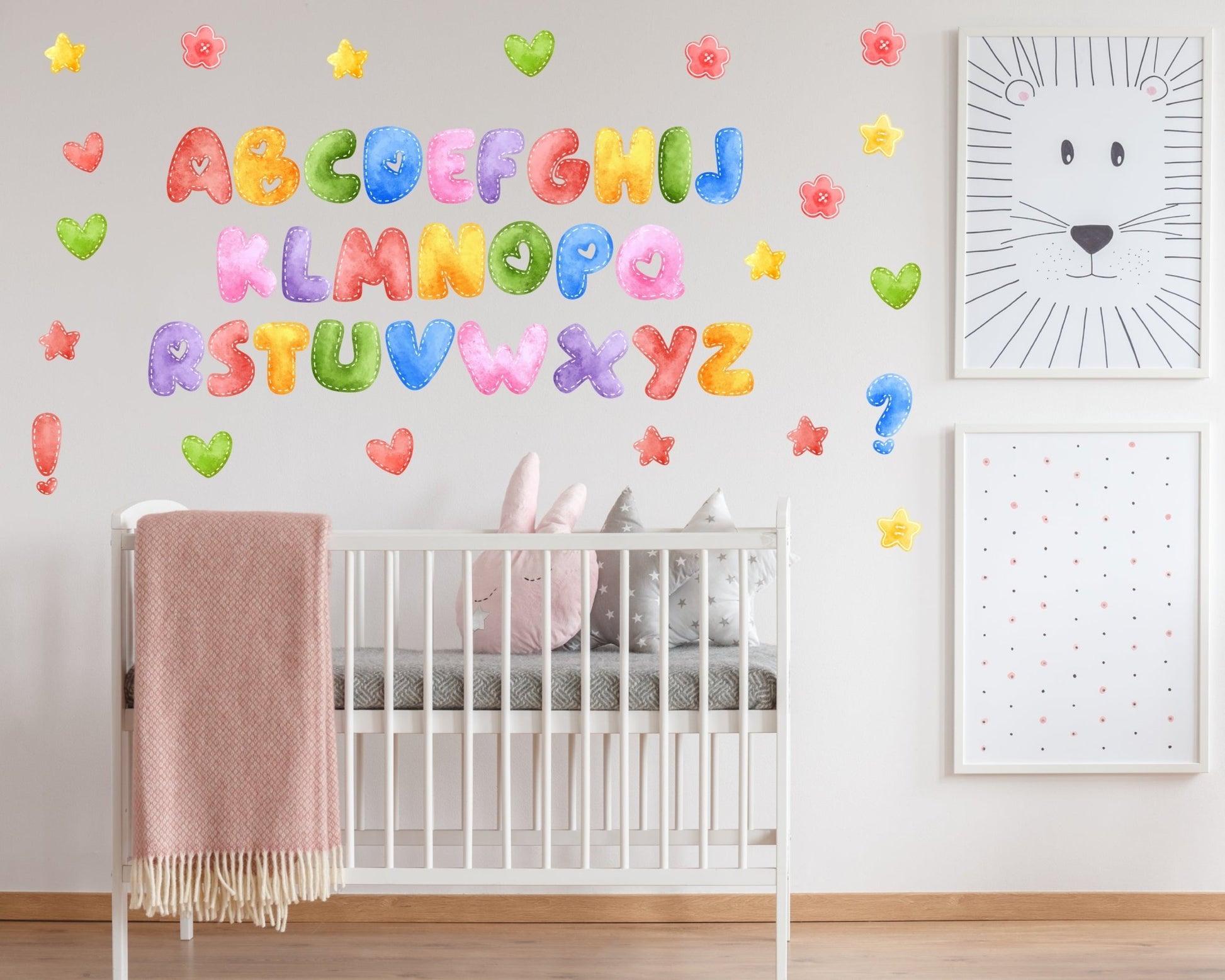 Alphabet and Numbers Wall Decal - ChicoBumBum