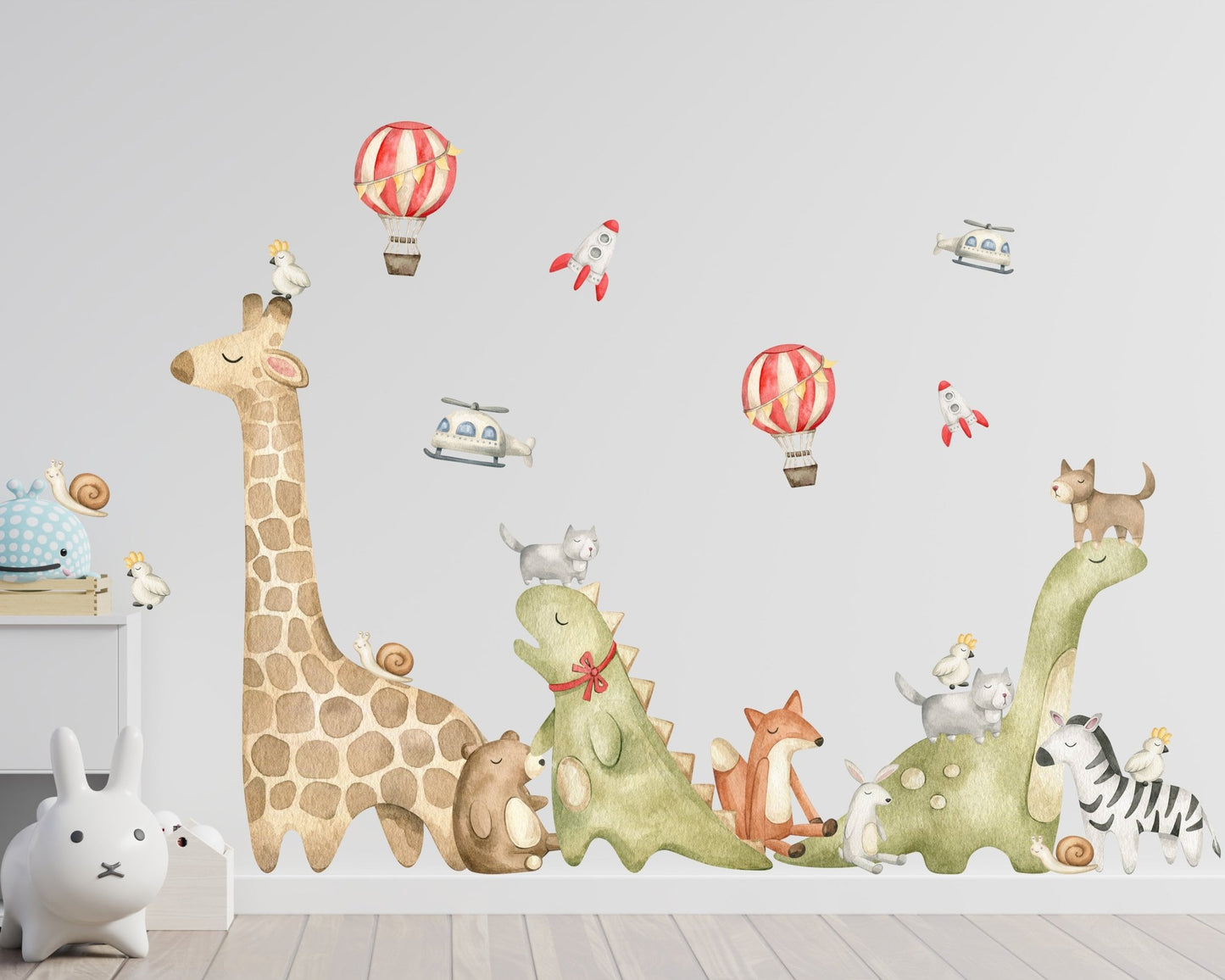 Baby Forest Animals & Trees Wall Decal - ChicoBumBum