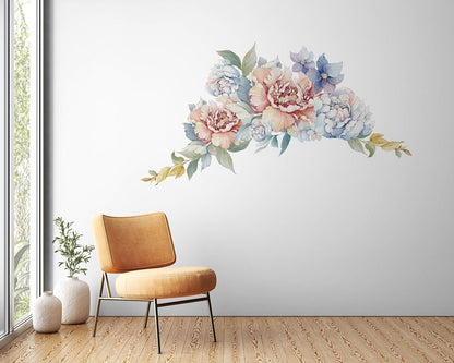 Watercolor Flower Wall Decal - ChicoBumBum