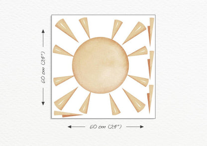 Boho Sun Wall Decal - ChicoBumBum