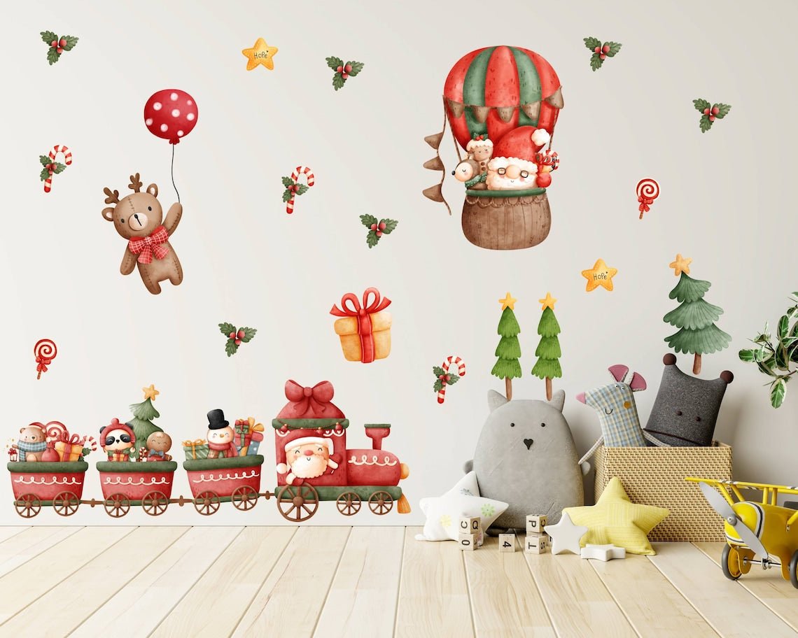 Christmas Car Wall Decal - ChicoBumBum