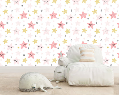 Colorful Stars Wallpaper - ChicoBumBum