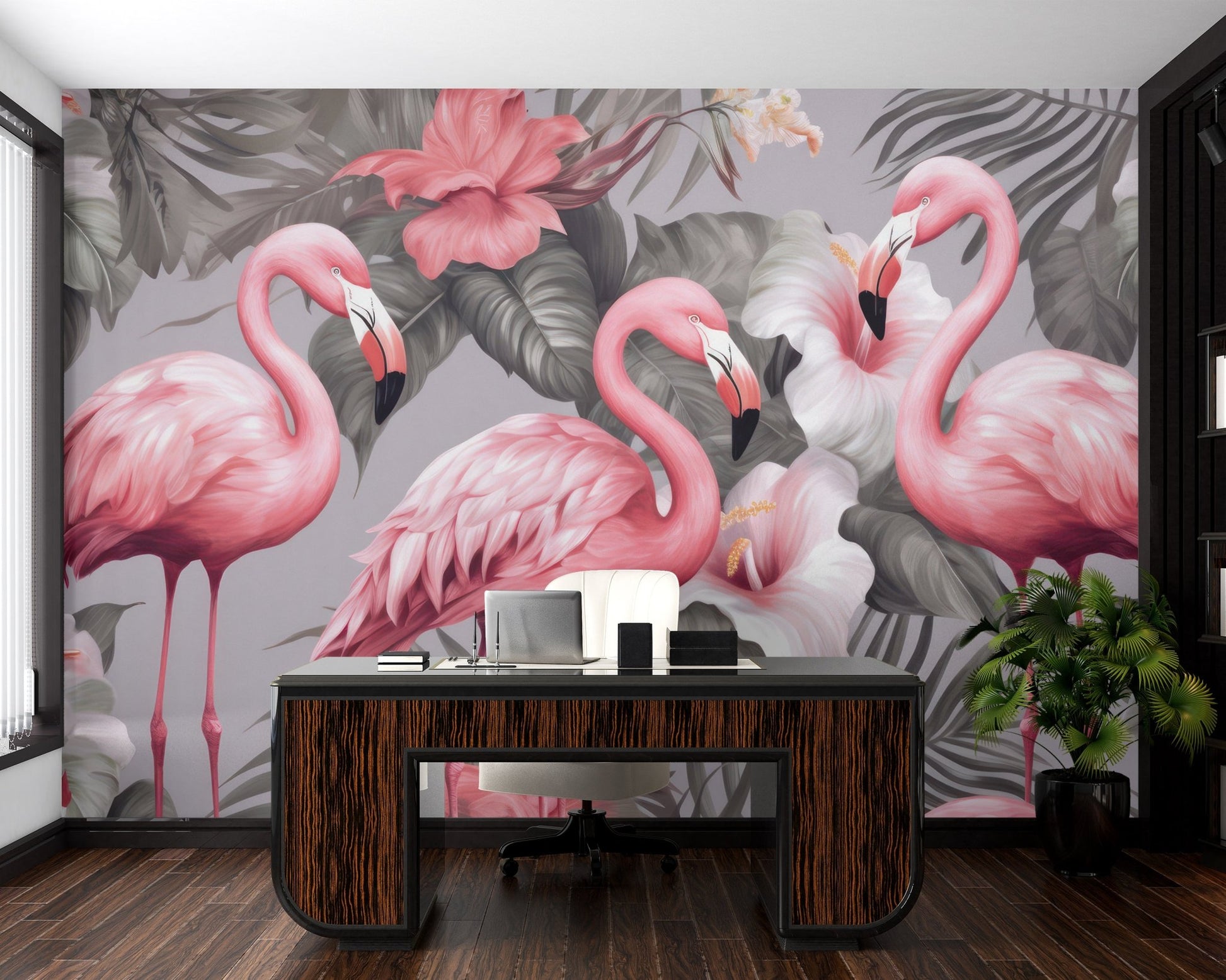 Pink Flamingos Wallpaper - ChicoBumBum