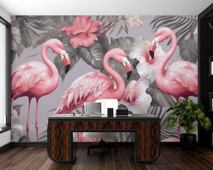 Pink Flamingos Wallpaper - ChicoBumBum