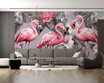 Pink Flamingos Wallpaper - ChicoBumBum