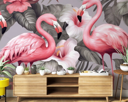 Pink Flamingos Wallpaper - ChicoBumBum