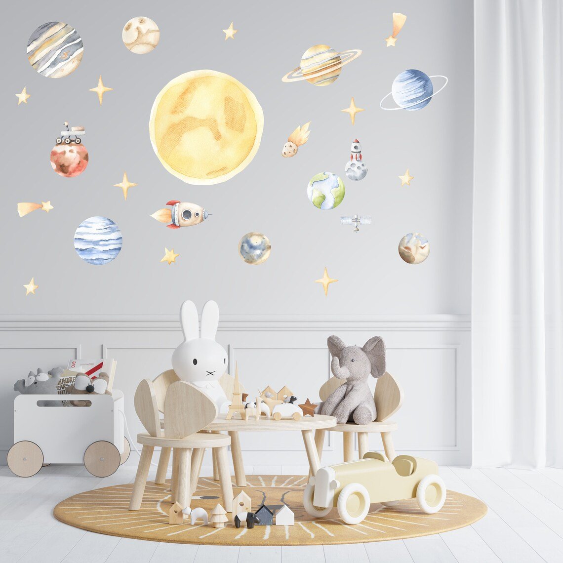 Space & Planets Wall Decal - ChicoBumBum